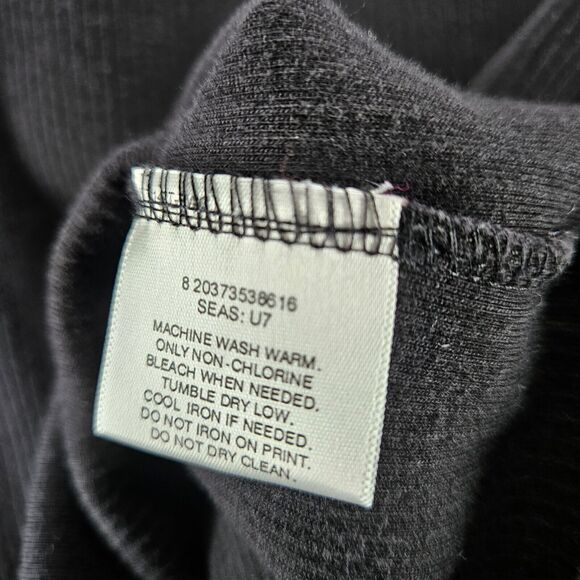 Classic Elements Womens Tank Top Black Size Large Cotton Blend Sleeveless - Picture 6 of 12